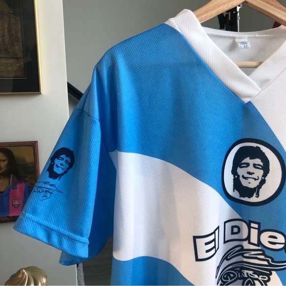 El Diego Maradona argentina #10 fan jersey - Picture 3 of 11